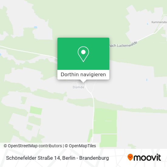 Schönefelder Straße 14 Karte