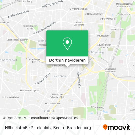 Hähnelstraße Perelsplatz Karte