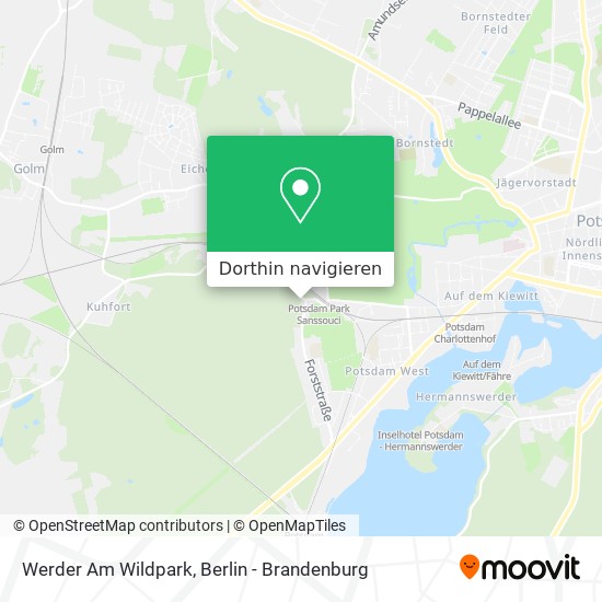 Werder Am Wildpark Karte