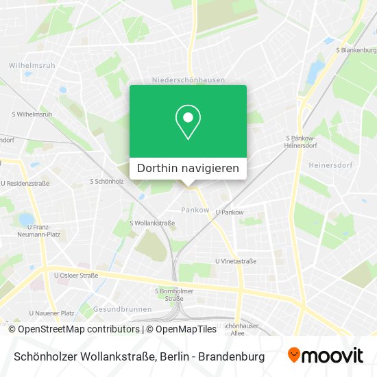 Schönholzer Wollankstraße Karte