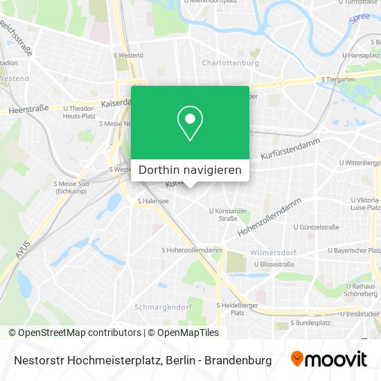 Nestorstr Hochmeisterplatz Karte