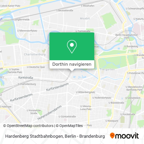 Hardenberg Stadtbahnbogen Karte