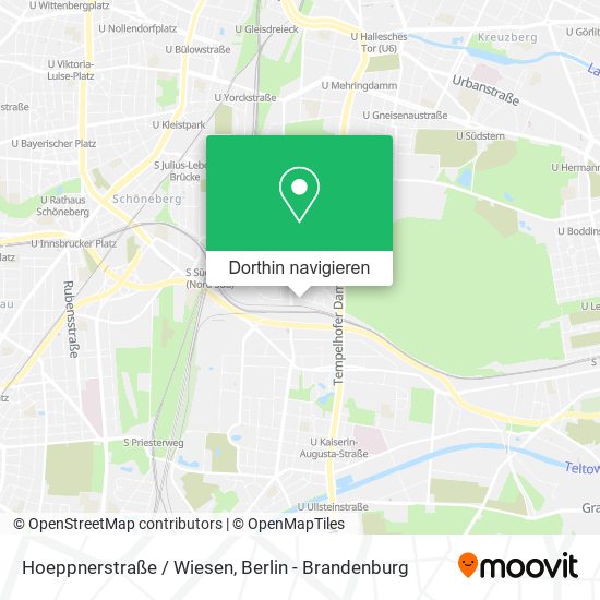Hoeppnerstraße / Wiesen Karte