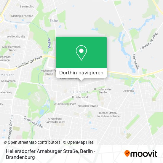 Hellersdorfer Arneburger Straße Karte