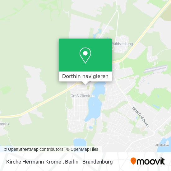 Kirche Hermann-Krome- Karte