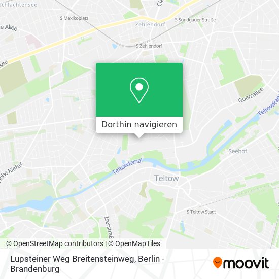 Lupsteiner Weg Breitensteinweg Karte