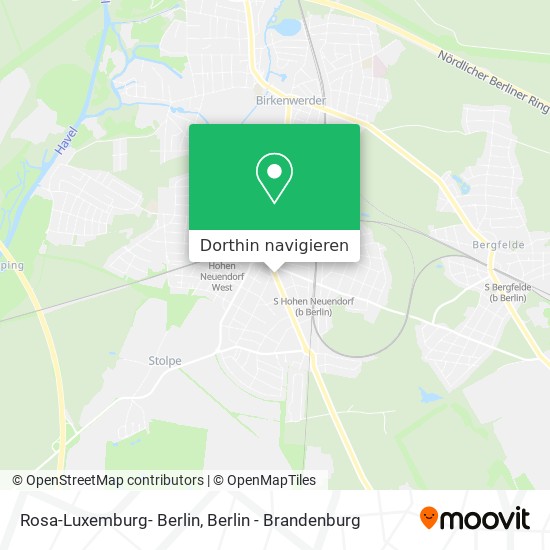 Rosa-Luxemburg- Berlin Karte