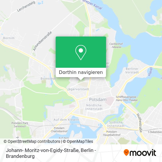 Johann- Moritz-von-Egidy-Straße Karte