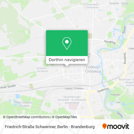 Friedrich-Straße Schweriner Karte