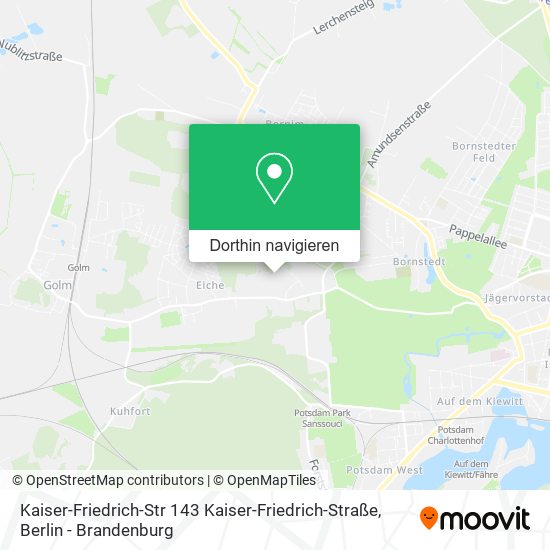 Kaiser-Friedrich-Str 143 Kaiser-Friedrich-Straße Karte