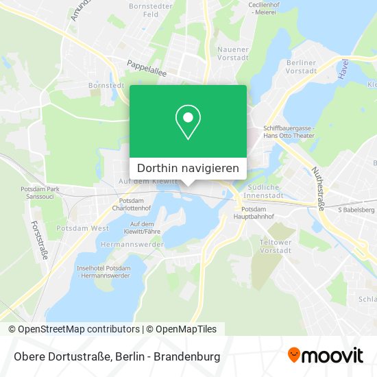 Obere Dortustraße Karte