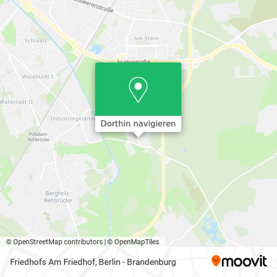 Friedhofs Am Friedhof Karte