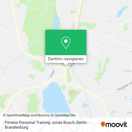 Fitness Personal Training Jonas Busch Karte