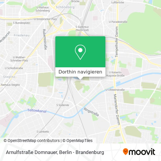 Arnulfstraße Domnauer Karte