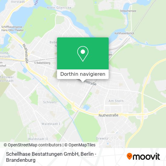 Schellhase Bestattungen GmbH Karte