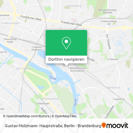 Gustav-Holzmann- Hauptstraße Karte