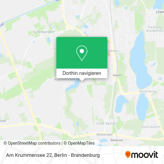 Am Krummensee 22 Karte