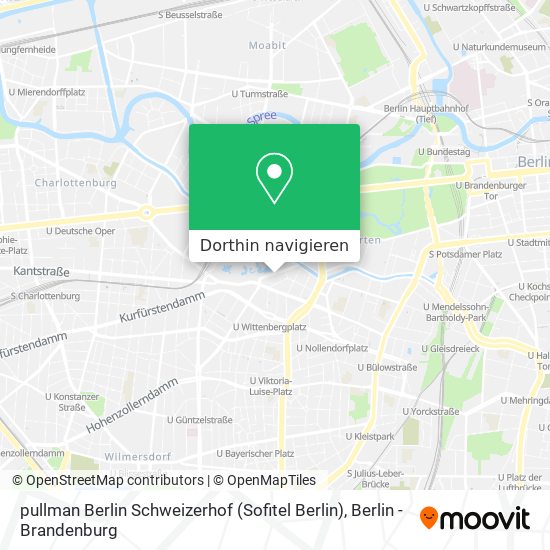 pullman Berlin Schweizerhof (Sofitel Berlin) Karte