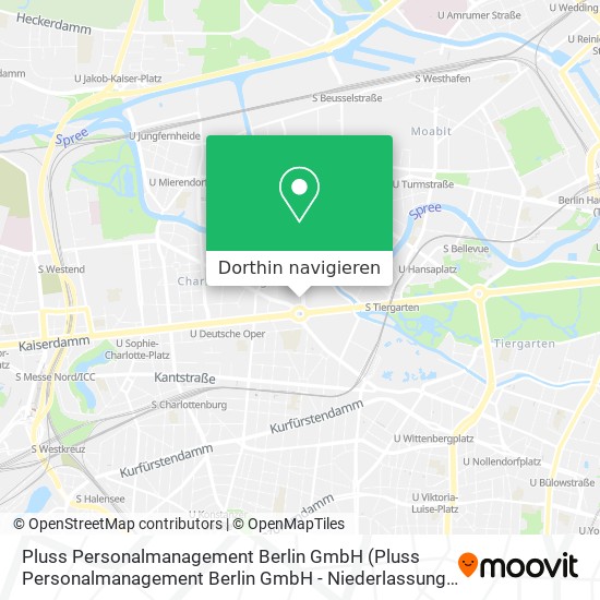 Pluss Personalmanagement Berlin GmbH Karte