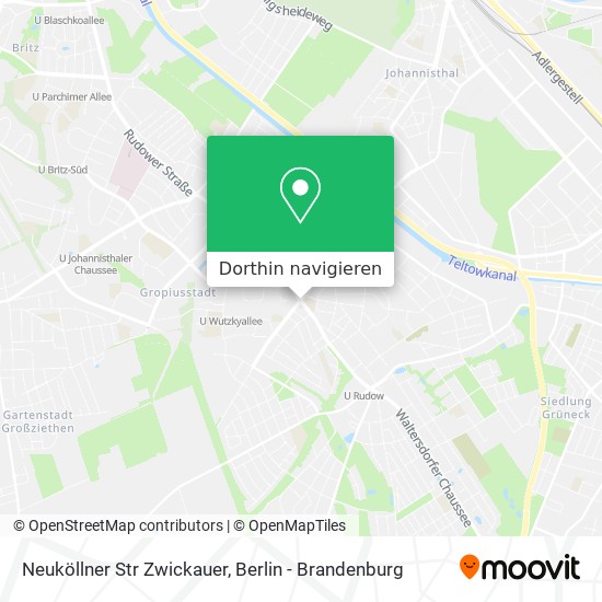 Neuköllner Str Zwickauer Karte