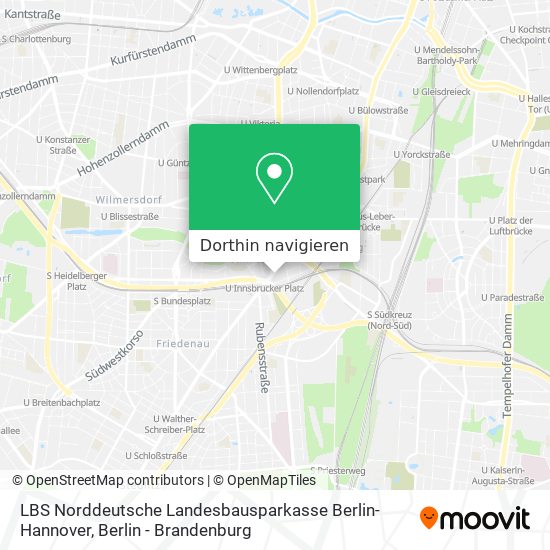 LBS Norddeutsche Landesbausparkasse Berlin-Hannover Karte