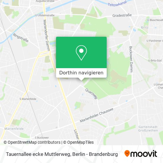 Tauernallee ecke Muttlerweg Karte