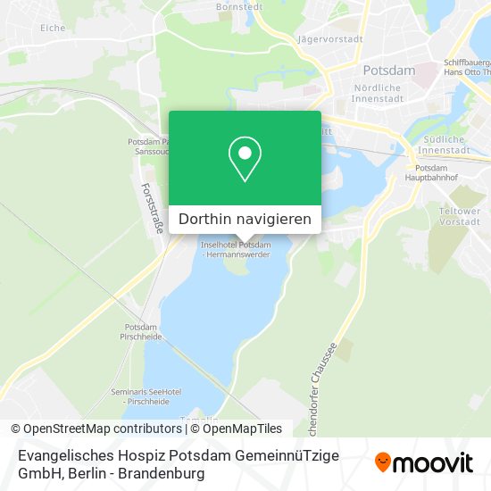 Evangelisches Hospiz Potsdam GemeinnüTzige GmbH Karte