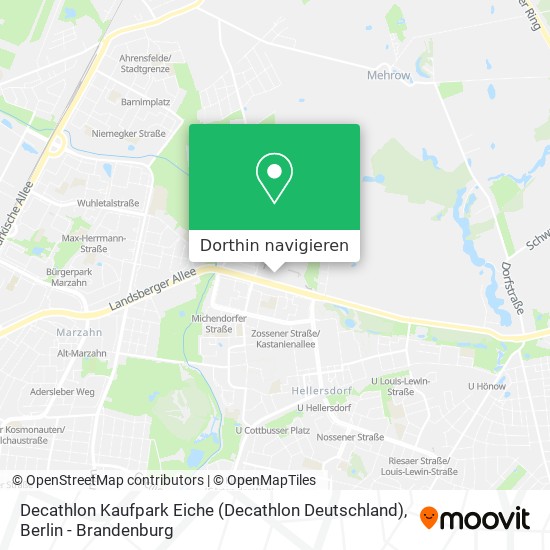 Decathlon Kaufpark Eiche (Decathlon Deutschland) Karte