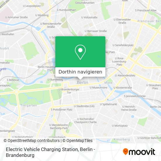 Electric Vehicle Charging Station Karte