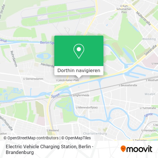 Electric Vehicle Charging Station Karte