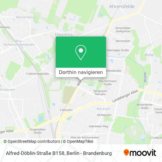 Alfred-Döblin-Straße B158 Karte