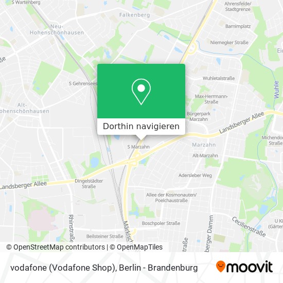 vodafone (Vodafone Shop) Karte