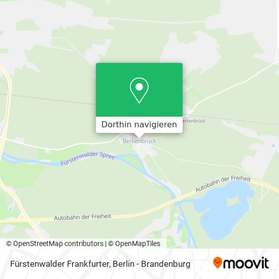 Fürstenwalder Frankfurter Karte
