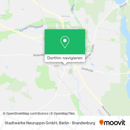 Stadtwerke Neuruppin GmbH Karte