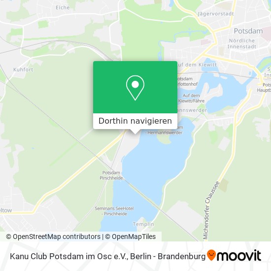 Kanu Club Potsdam im Osc e.V. Karte