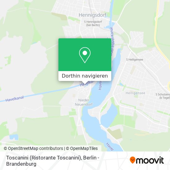 Toscanini (Ristorante Toscanini) Karte