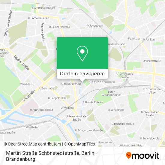 Martin-Straße Schönstedtstraße Karte