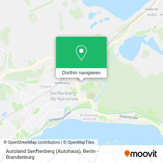 Autoland Senftenberg (Autohaus) Karte