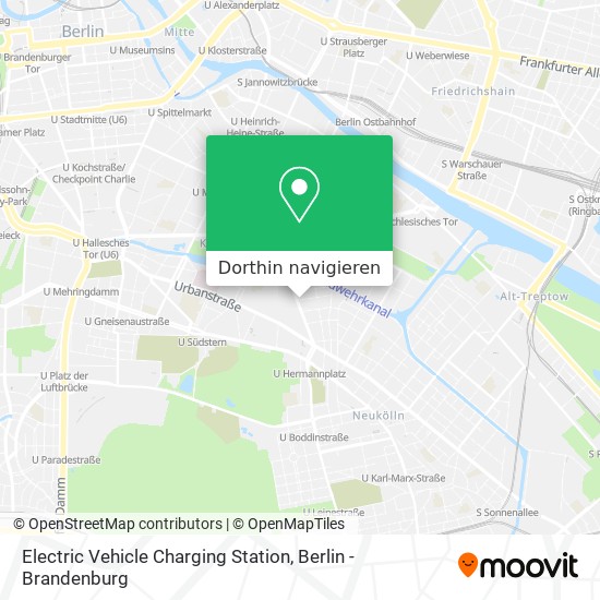 Electric Vehicle Charging Station Karte