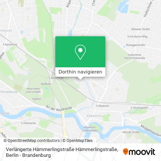 Verlängerte Hämmerlingstraße Hämmerlingstraße Karte