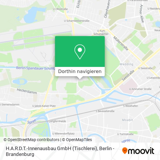 H.A.R.D.T.-Innenausbau GmbH (Tischlerei) Karte