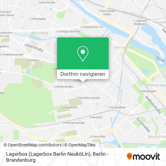 Lagerbox (Lagerbox Berlin NeuköLln) Karte