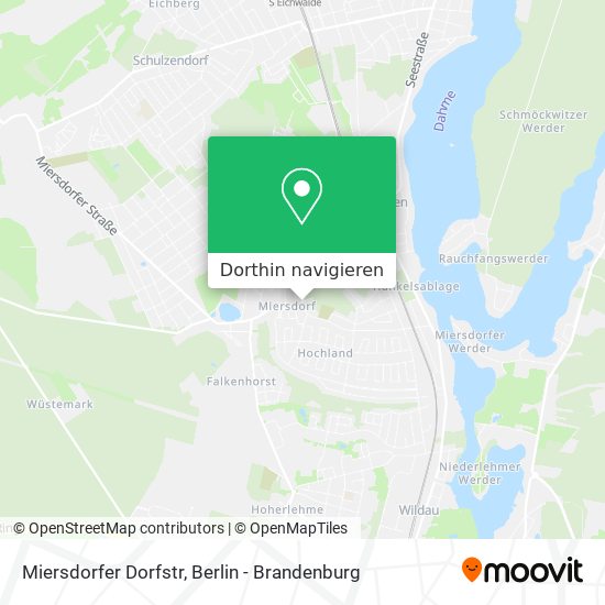 Miersdorfer Dorfstr Karte