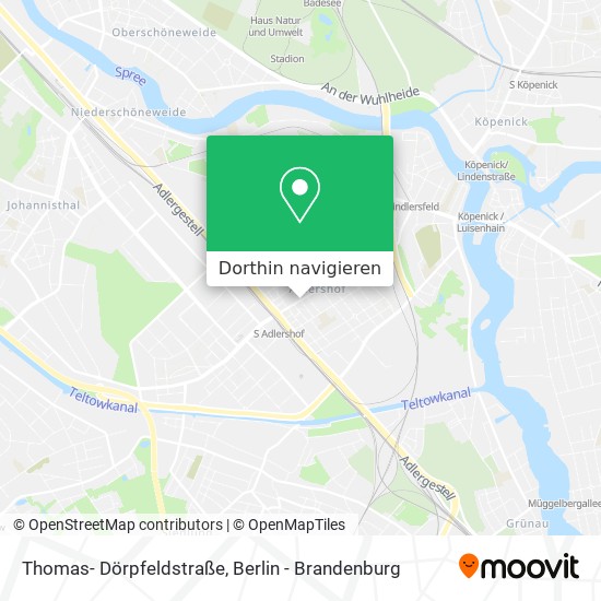 Thomas- Dörpfeldstraße Karte