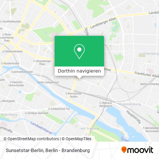 Sunsetstar-Berlin Karte