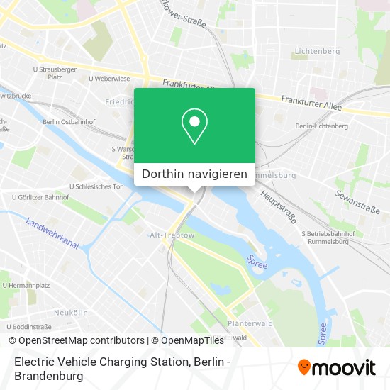 Electric Vehicle Charging Station Karte