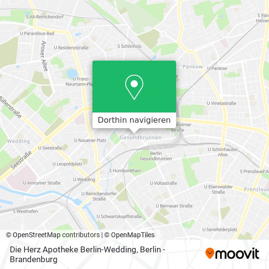Die Herz Apotheke Berlin-Wedding Karte
