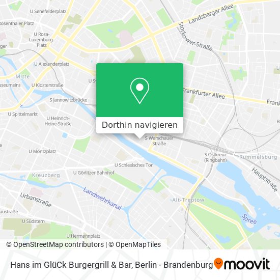 Hans im GlüCk Burgergrill & Bar Karte