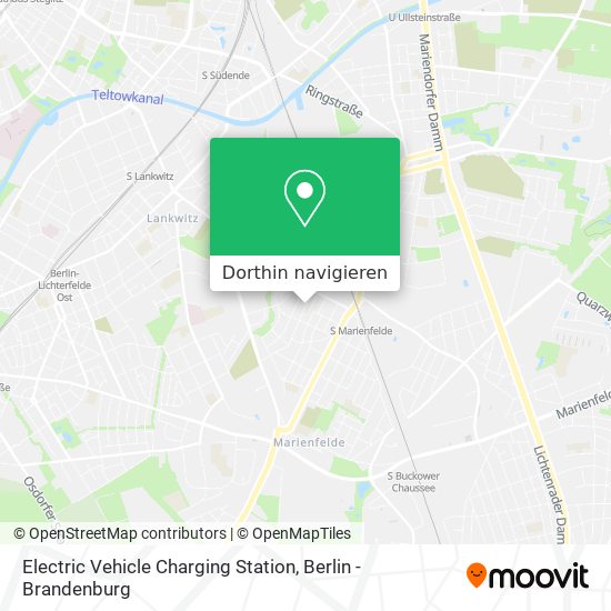 Electric Vehicle Charging Station Karte