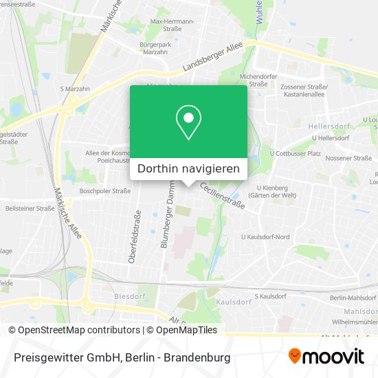 Preisgewitter GmbH Karte